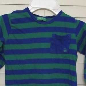 united colors of benetton toddler size 2-3 boys long sleeved t-shirt